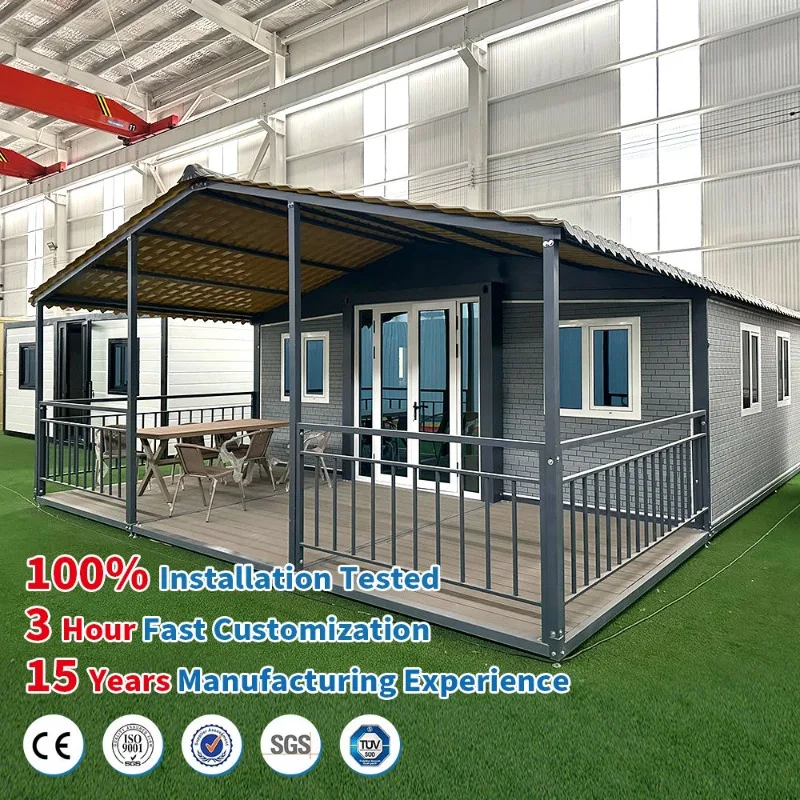 ตัวเลือกสินค้า บ้านคอนเทนเนอร์เคลื่อนที่ หรูหรา สะดวกสบาย