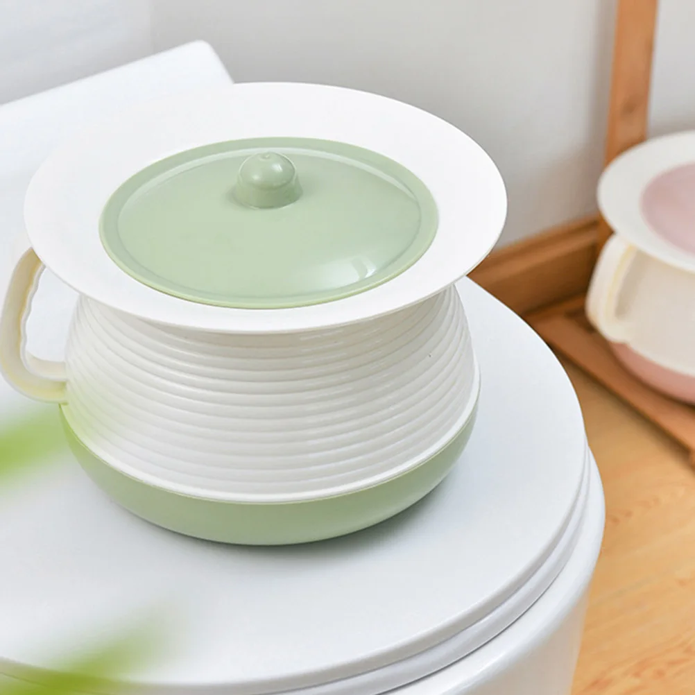 Pot Urinal Potty Chamber Pee Urine Travel Bottle Toilet Plastic Emergency Portable Pots Bed Bucket Lid Spittoon Potties Urinals 4
