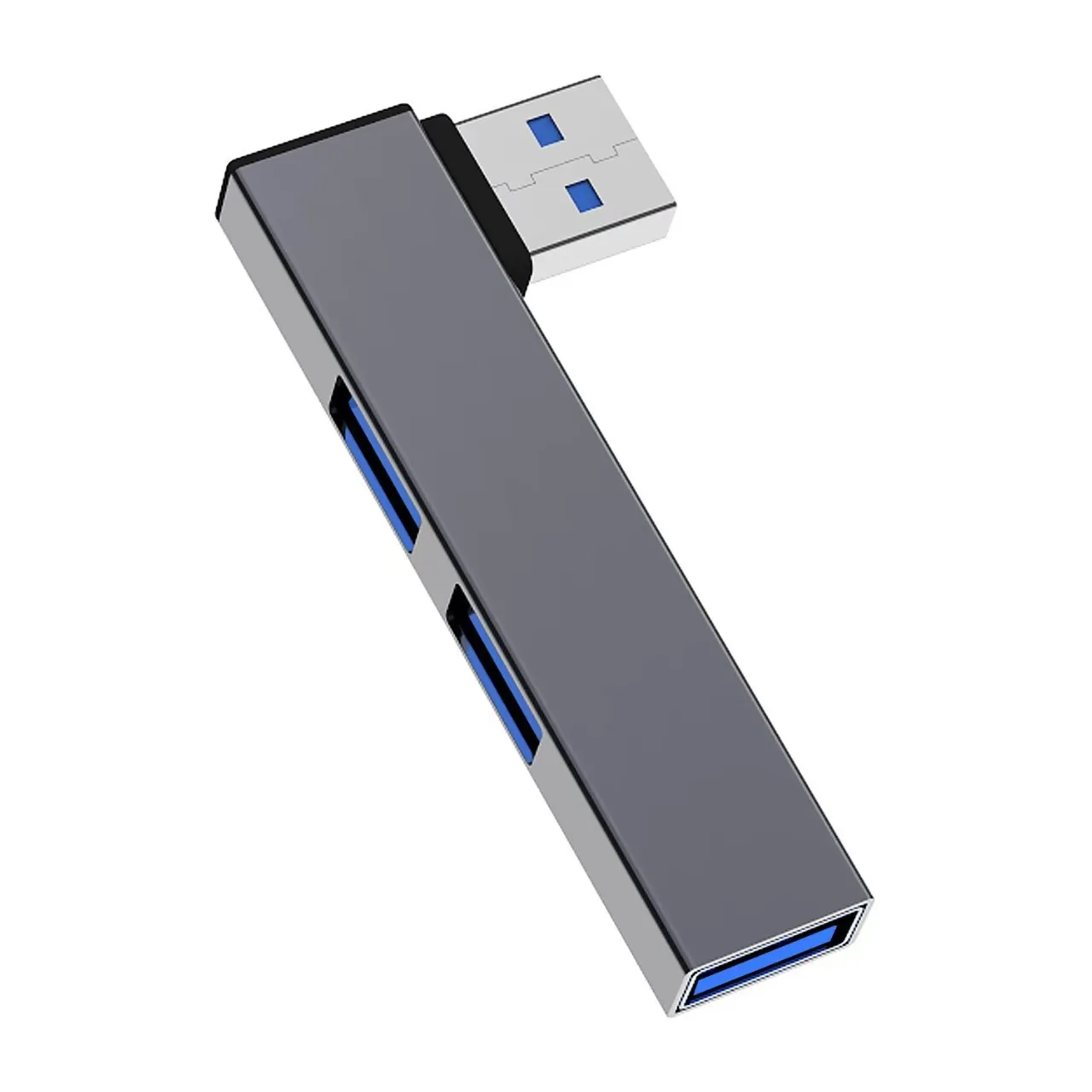ตัวเลือกสินค้า USB-C ฮับ 4 พอร์ต ตัวขยาย USB 3.0 สำหรับโน๊ตบุ๊กและมือถือ