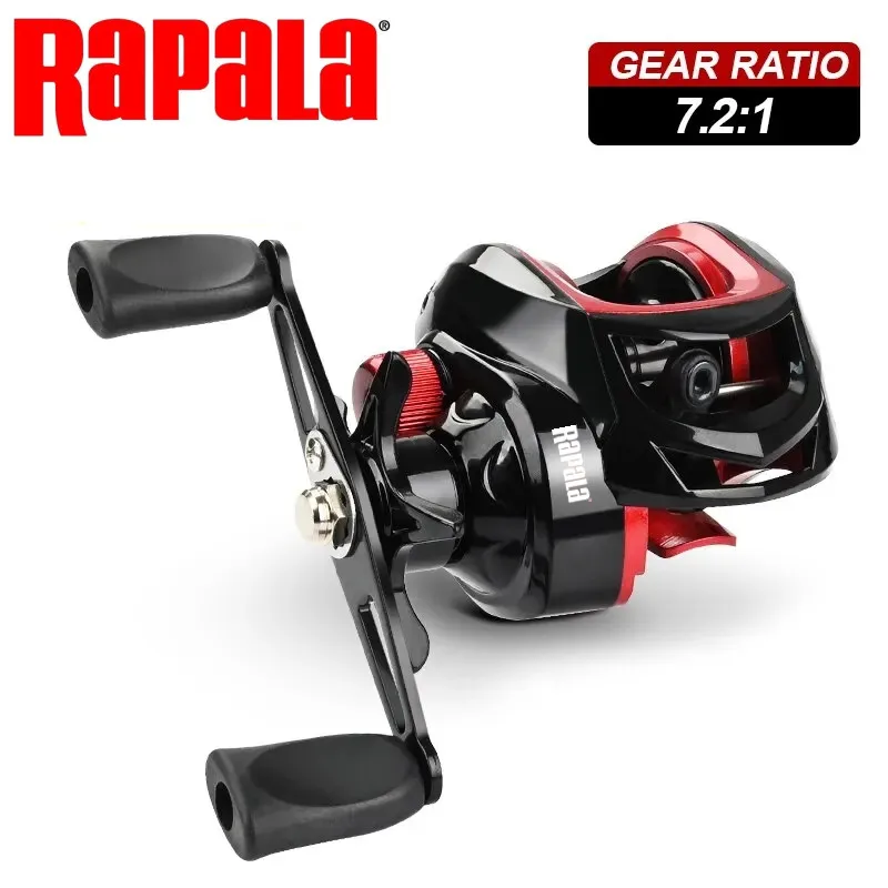 Rapala Fishing Reel Professional Ultra Light 7.2.1 Gear Ratio Carp  Baitcasting Wheel Carp Fishing Casting Reel