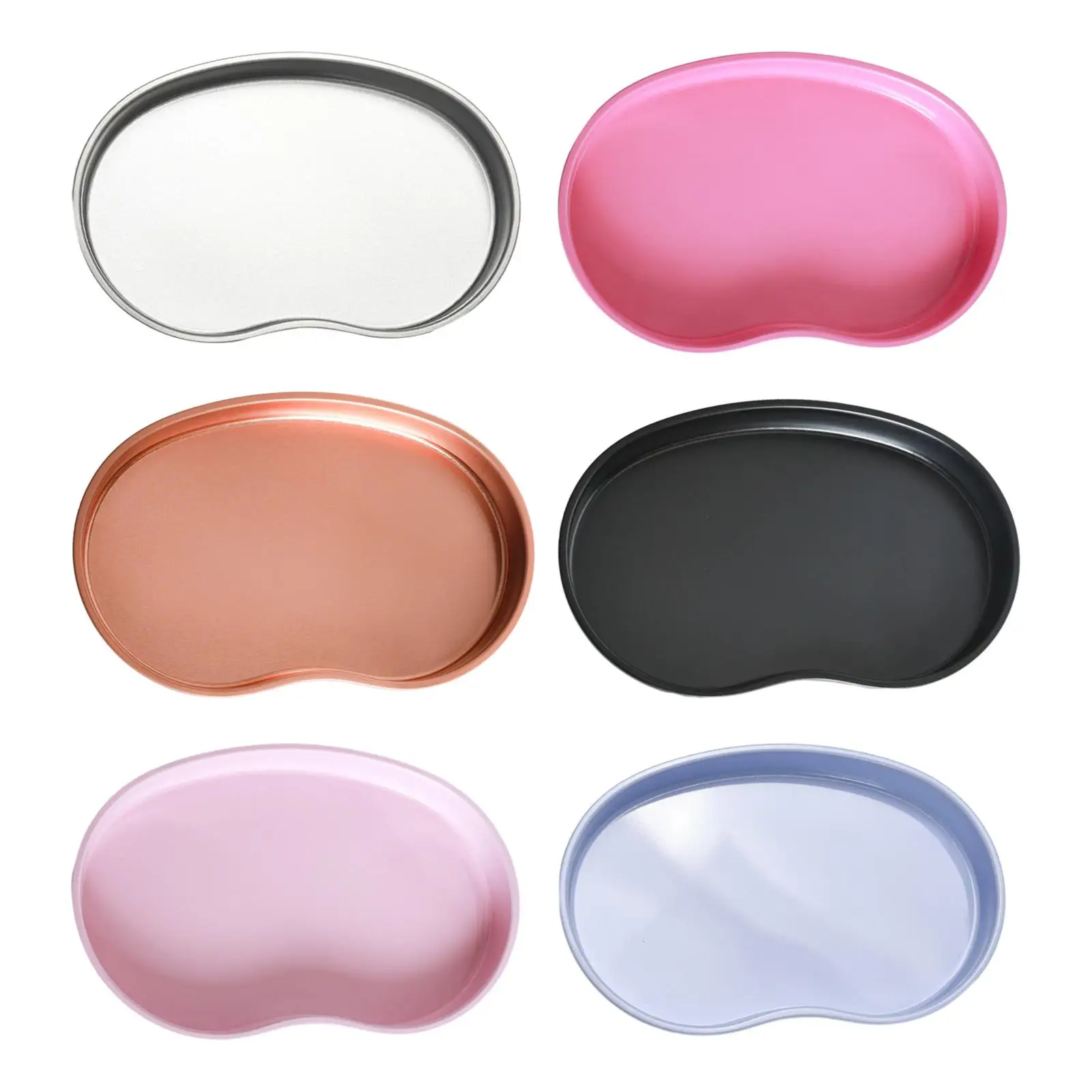 

Поднос для ювелирных изделий неправильной формы, поднос из нержавеющей стали для туалетного столика, гостиной