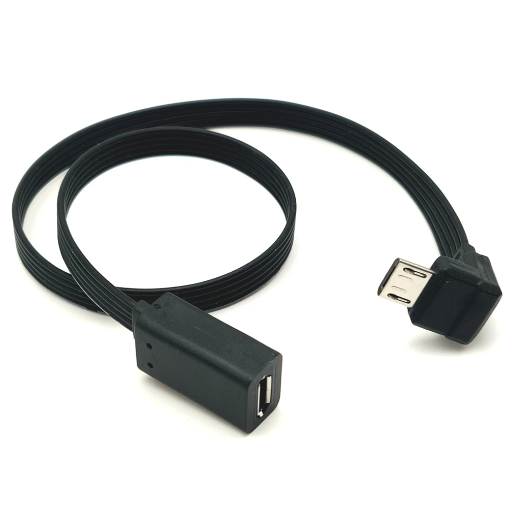 Conector de montagem do painel microUSB, cabo