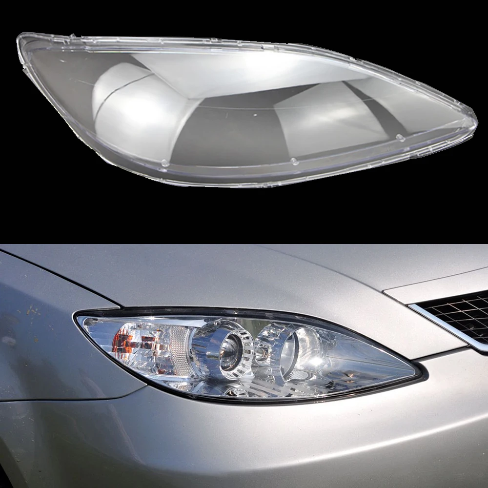 

Auto Lamp Light Case Hatchback Sedan Car Headlight Lens Cover Lampshade Glass Lampcover Headlamp Shell For Haima 3 2007-2010