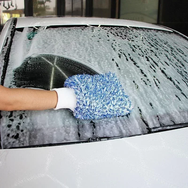 Car Cleaning Gloves Microfiber Mitt for Car Wash
