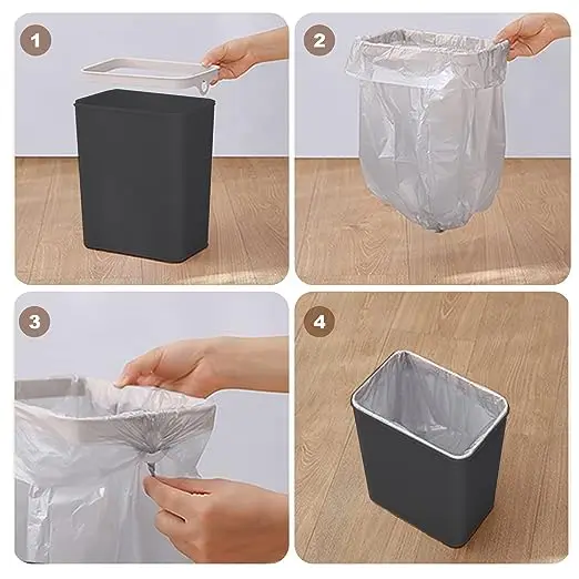 Smart Trash Can 12L Waterproof Automatic Sensor Garbage Can for Bathroom Kitchen Toilet Motion Sensor Trash Smart Home trash can