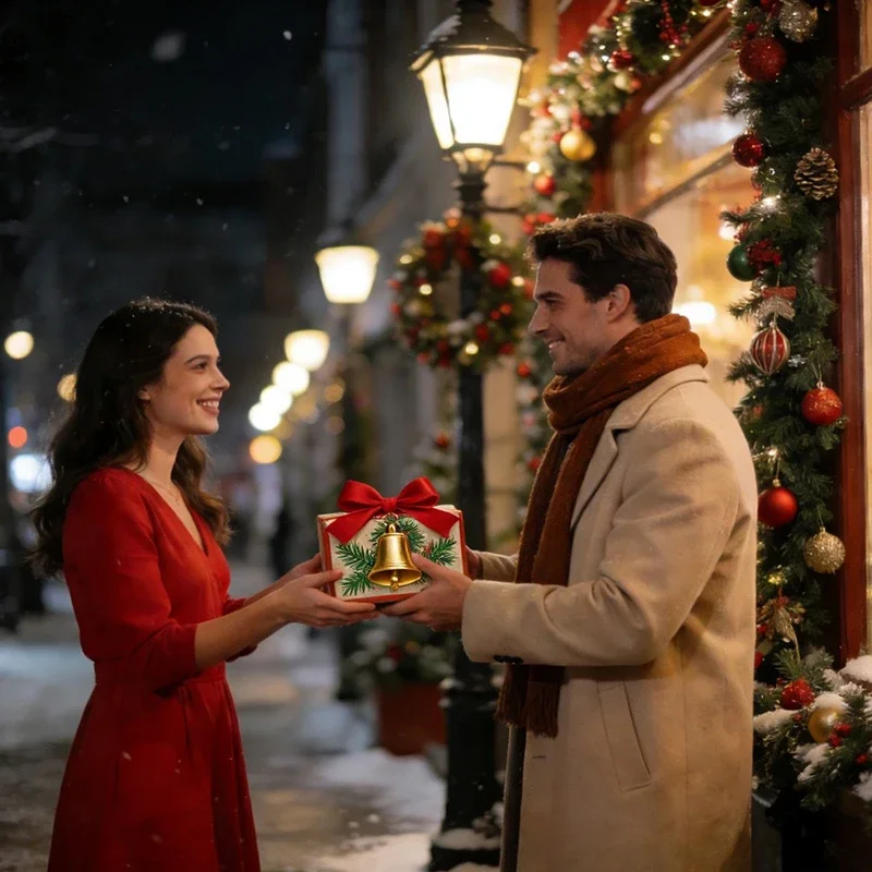 크리스마스 & 새해 선물 빗-휴대용 미니, 간편한 엉킴 방지-자연스러운 곱슬머리, 직모, 젖은 머리, 마른 머리에 이상적, 컬 정의 브러시