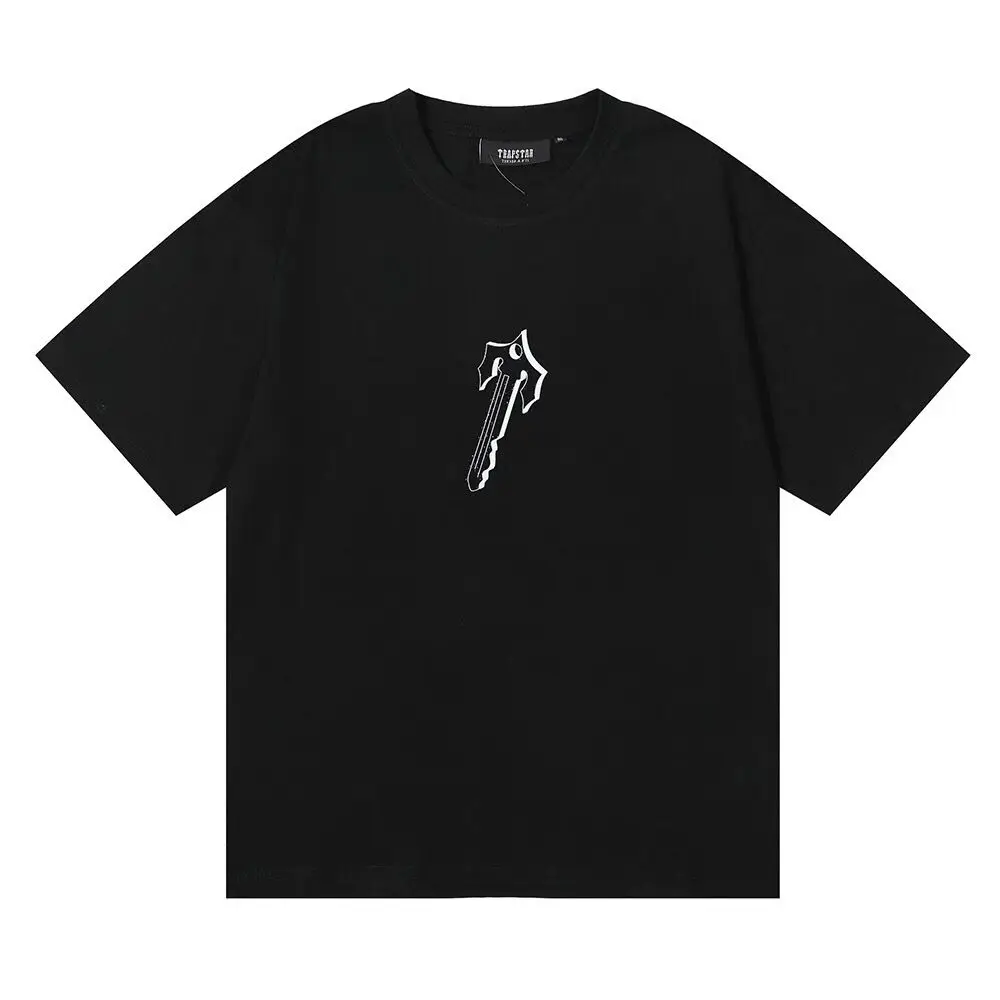 Cotton T Shirt Letter Printing Casual Short-sleeved Men's and Women's Same Style