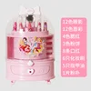 Disney girls Snow White princess elsa real Cosmetics Make up set Beauty makeup box With original box kids birthday gift 5