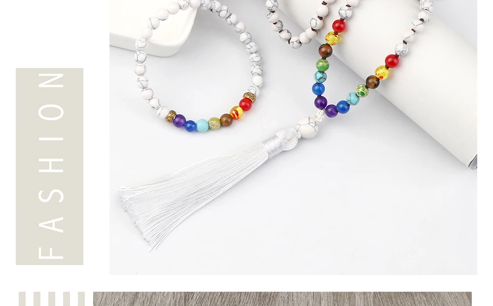 Yoga and Chakra Necklace Set 