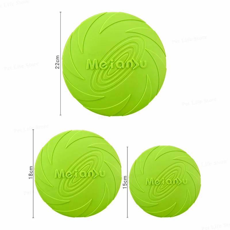 OUZEY Bite Resistant Flying Disc Toys For Dog Multifunction Pet Puppy Training Toys Outdoor Interactive Game Pet Dogs Products images - 6