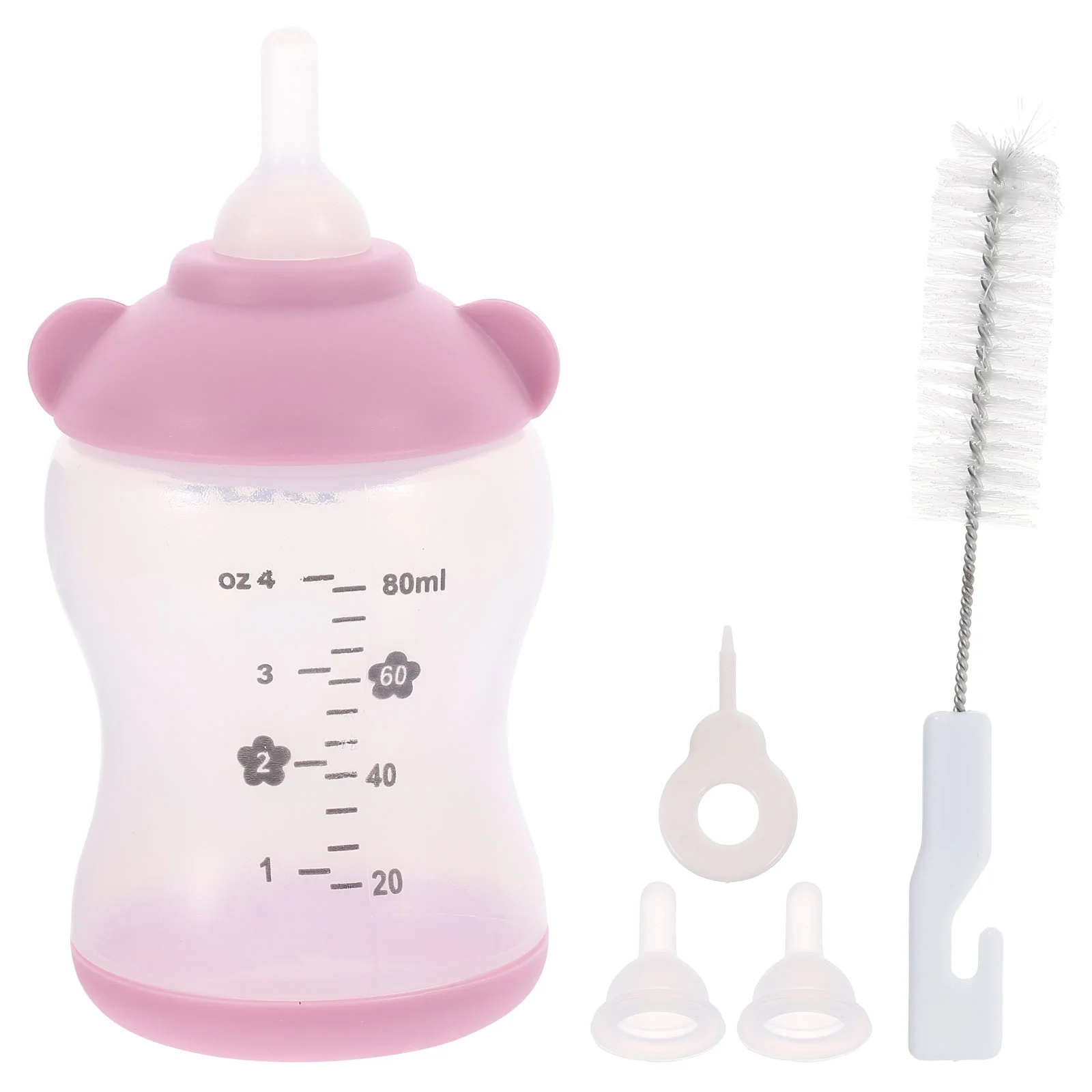 

Portable Puppy Feeding Bottle Newborn Pet Miracle Silica Gel Nursing for