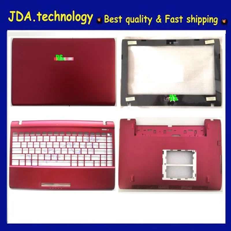 New/Orig For ASUS 1225E 1225C 1225B 1225 LCD Back cover /Front bezel /Upper cover /Bottom case,Red