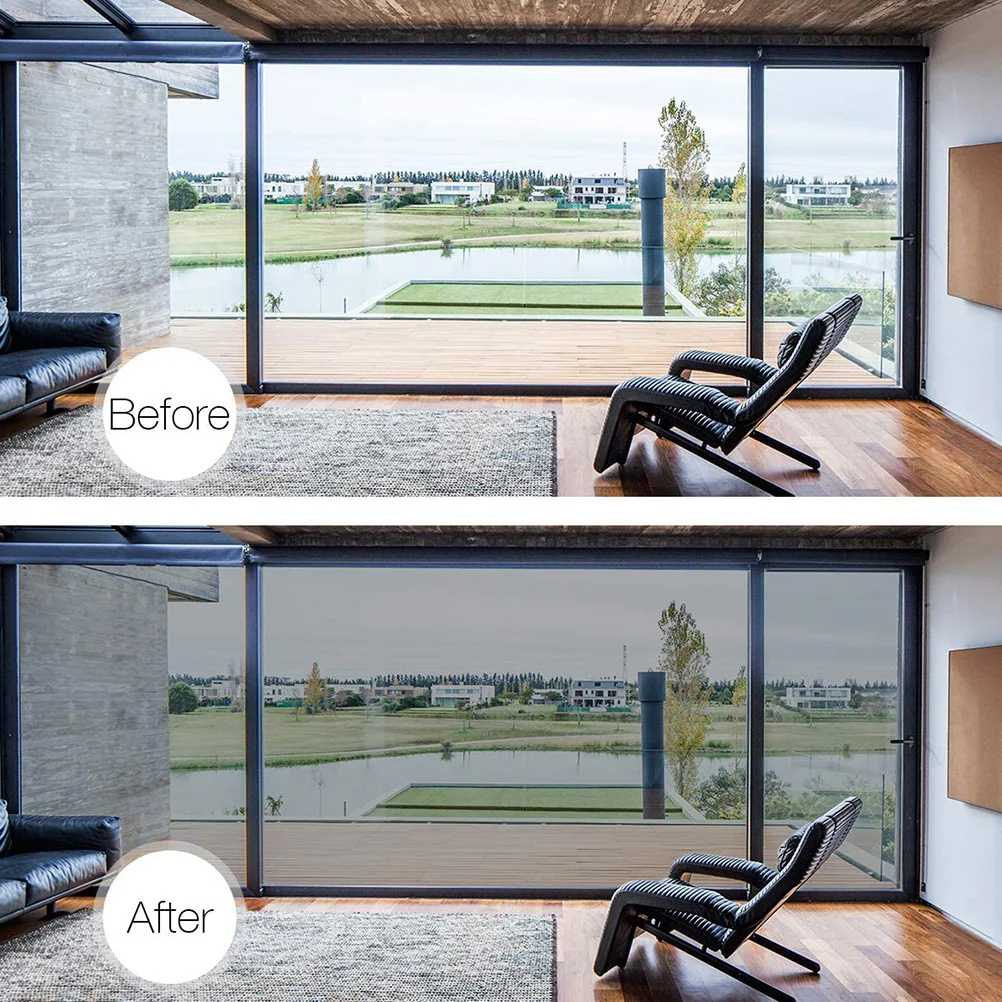 Window Film One Way Shading Home Privacy Protection Supply Waterproof Bathroom Office