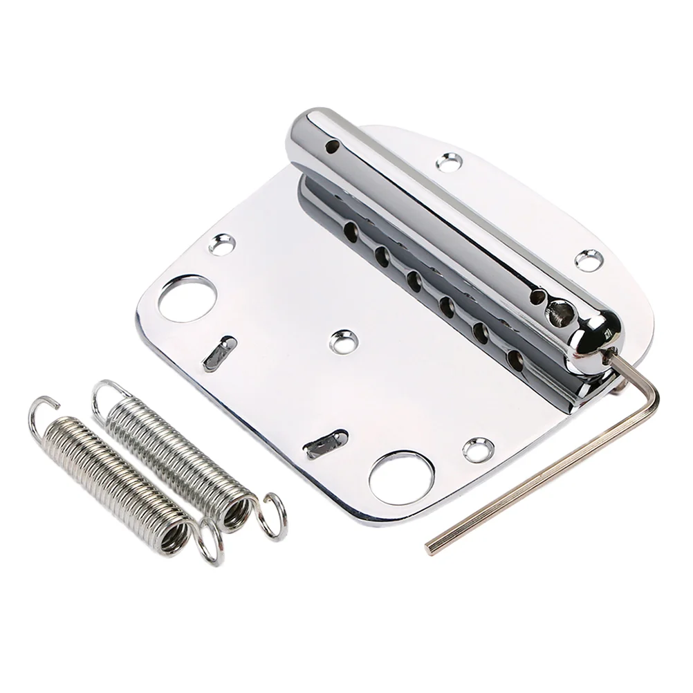 

Guitar Bridge Plate 6 String Guitar Tremolo and Bridge Replacement for Mustang and Guitars