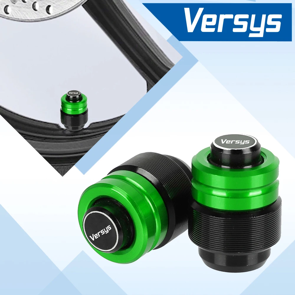 

For KAWASAKI VERSYS 300X 650 1000 VERSYS-X250 VERSYS-X300 Motorcycle Vehicle Wheel Tire Valve Stem Cover Cap Decorative Guard