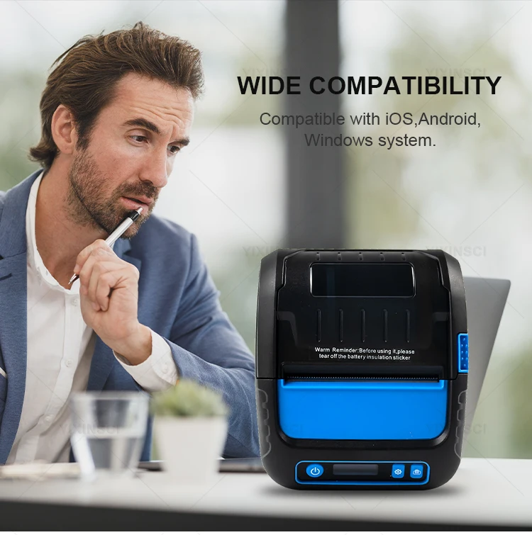 small photo printer Newest Type-C Mini Thermal Printer POS Bluetooth Receipt Bill Label printer Impresora Portátil 80mm Portable Sticker Printer best portable photo printer
