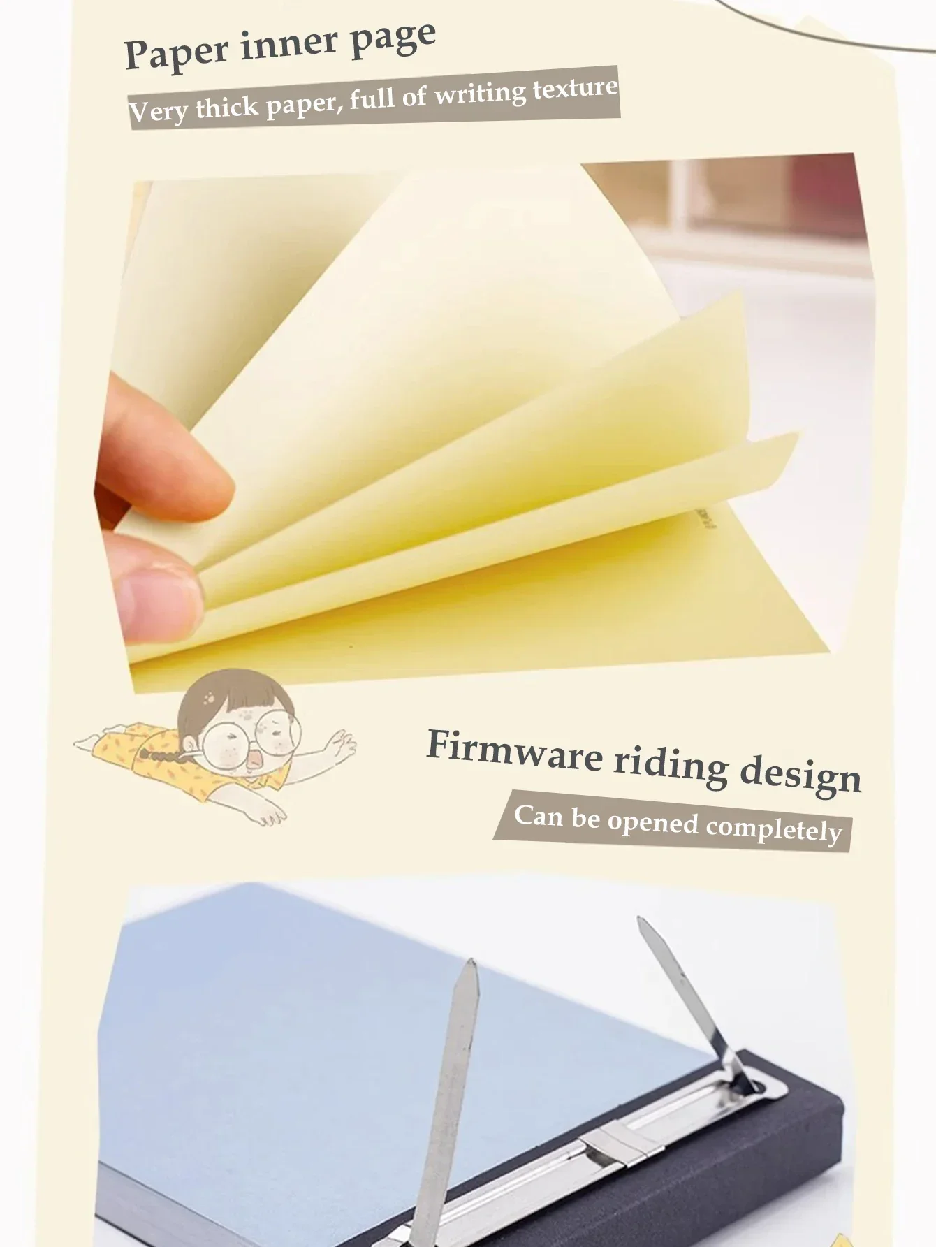 Notepad Memo Pad - 75 Sheets Tear-Off Non-Adhesive Pocket Notebook