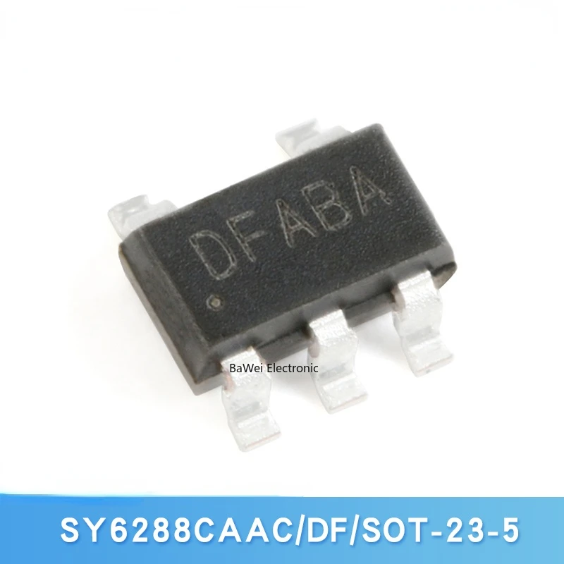 

Оригинальный подлинный SY6288CAAC SOT-23-5 патч трафаретная печать DF распределительное устройство с низким уровнем потери мощности (5 шт.)