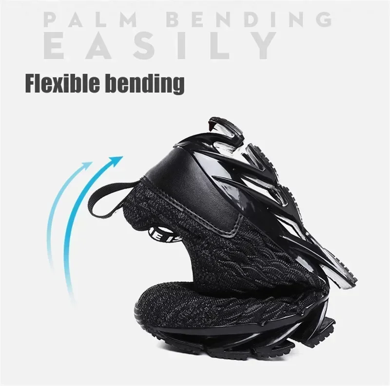 Baskets de sport décontractées en maille respirante pour hommes