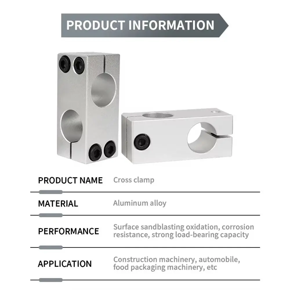 Aluminum Alloy Vertical Fixed Clamp Bracket