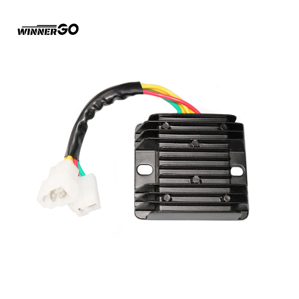 Motorcycle Voltage Regulator Rectifier - 3-Phase Full-Wave For Hyosung GT650R, GV650, ST7, 14V-15V Output