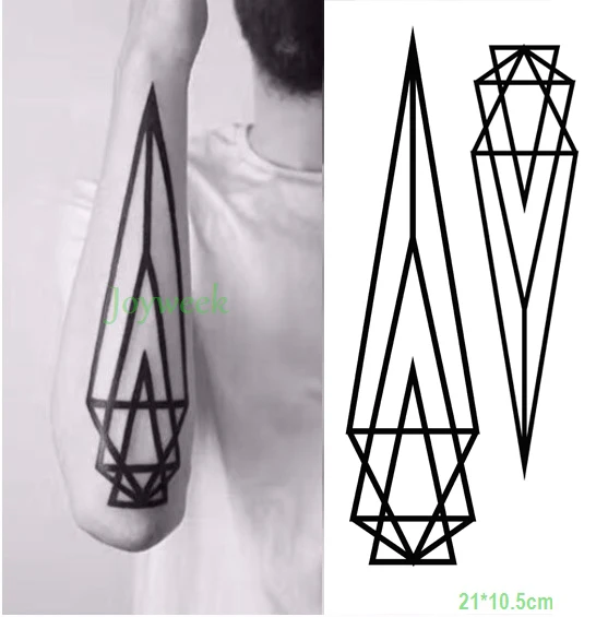 Waterproof Temporary Tattoo Sticker fire flame totem dragon hawk henna tatto stickers flash tatoo fake tattoos for women men 7
