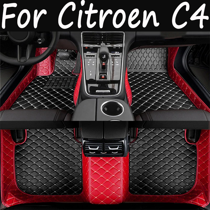 

Car floor mats for Citroen C4 (TWO DOOR) 2006 2007 2008 2009 2010 2011 Custom auto foot Pads automobile