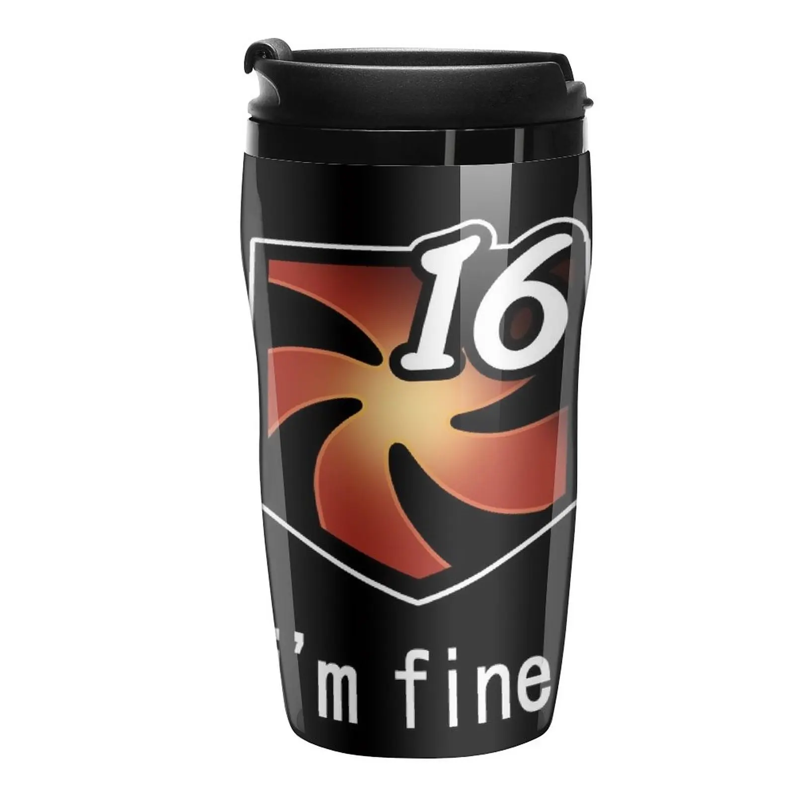

New I'm Fine Vuln Stacks [FFXIV] Travel Coffee Mug Game Coffee Cups Cups Of Coffee Luxury Cup Elegant Coffee