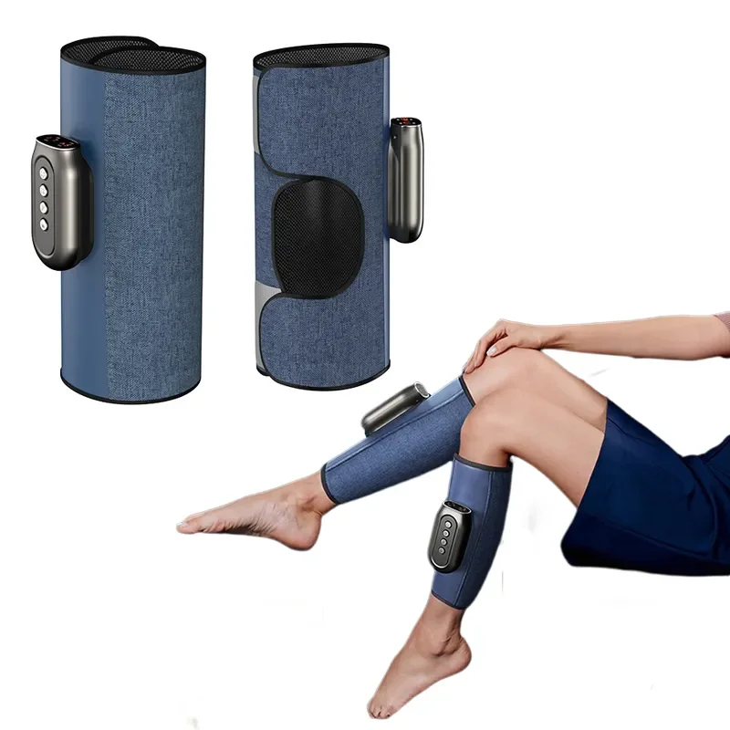 

Airbag Leg Massager Vibration Heated Air Compression Calf Muscle Relax Wireless Remote Control Pain Relief Foot Massage Device