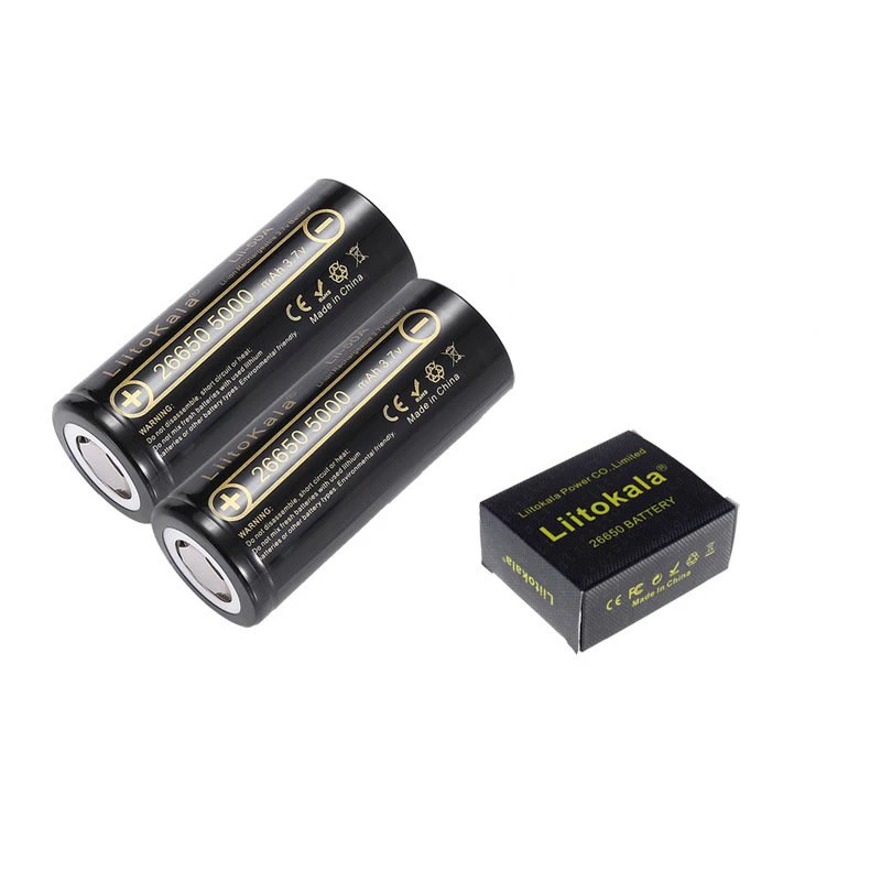 Accessori Per Batterie Al Litio Ricaricabili 1Pce Lii-50A 26650 3.7V