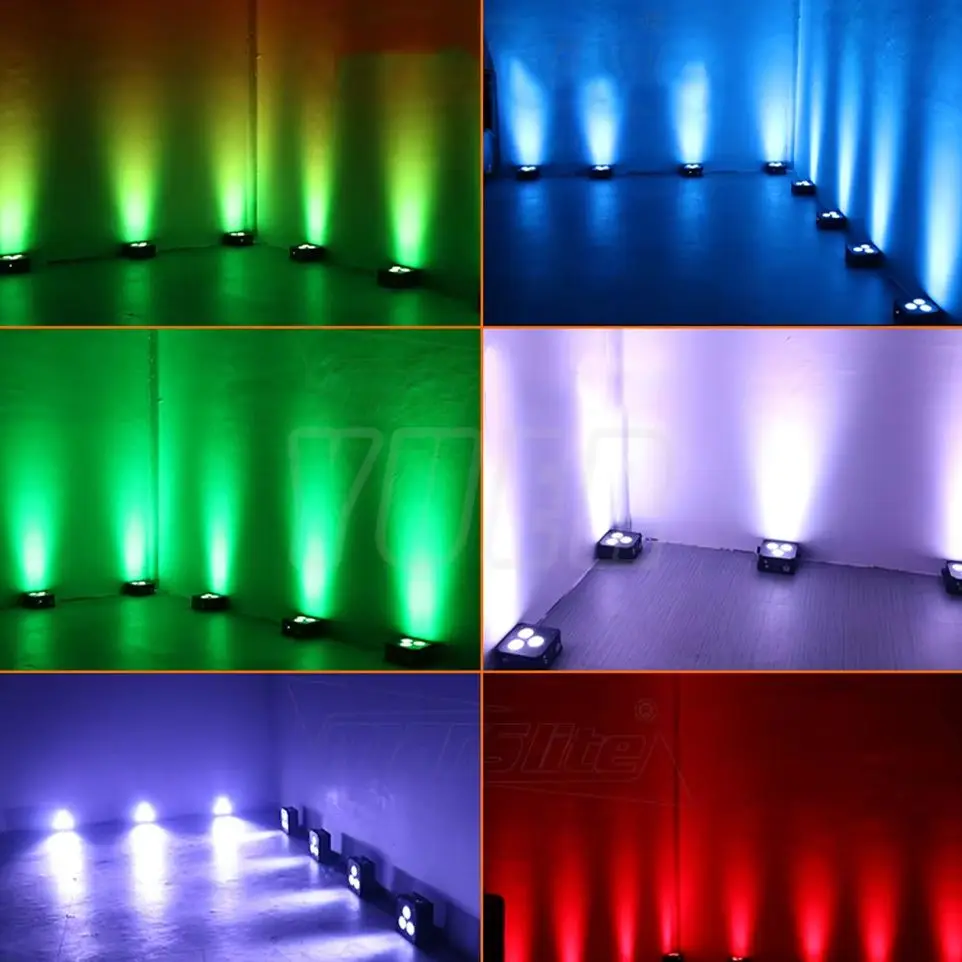 Faretto LED Par 14x15W RGBW - Controllo DMX, Voce, Auto, Per Feste, Matrimoni, Discoteche, Eventi