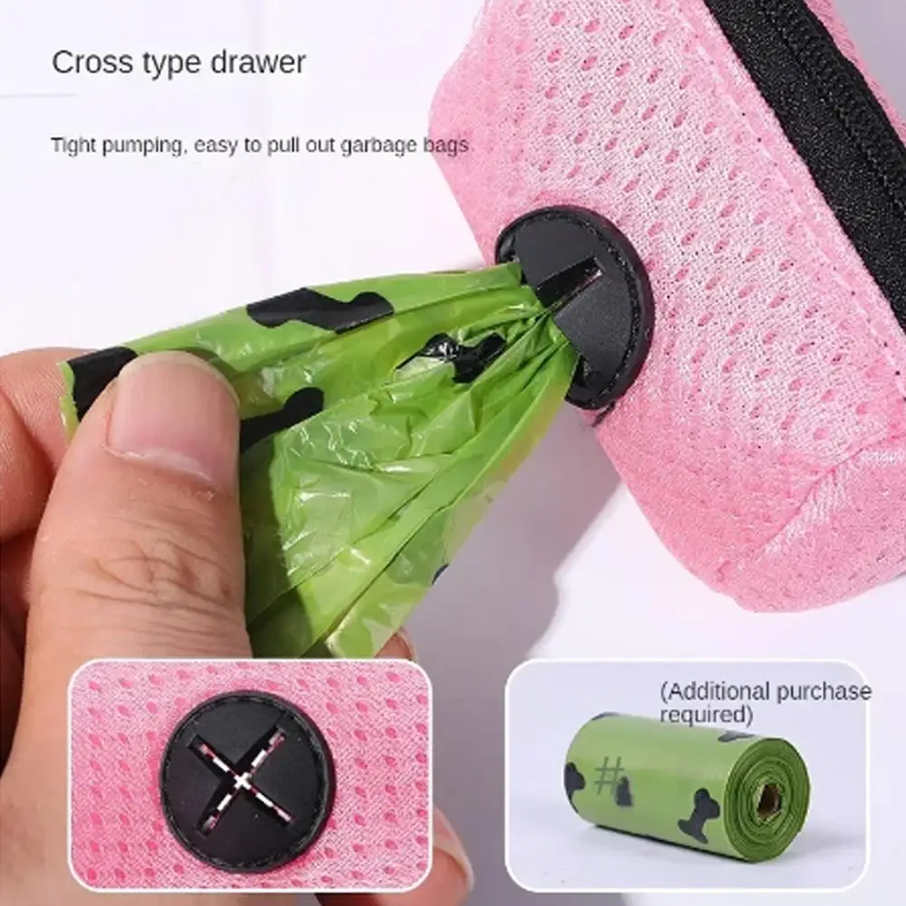 

Dog Poop Bag Dispenser Hangingable Dog Poop Bag Holder Poo Bags Dispenser For Dogs Walking Garbage Bags Dispensers Pet Supp U1O9