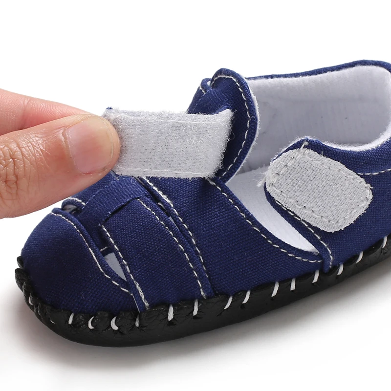 Fashionable 0-18M Newborn Summer Sandals With Hollowed Out Breathable Boys' Shoes Casual Baby First Walking Shoes