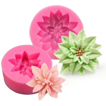 3D Holly Leaf Mold 1