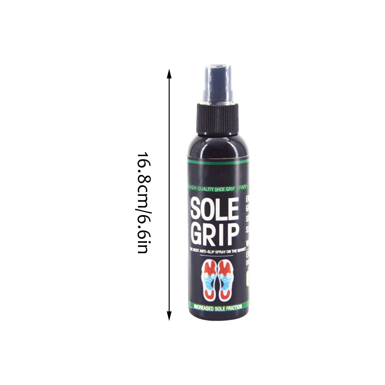 100ml 신발 그립 스프레이 미끄럼 방지 솔 스프레이 농구화용 신발 밑창 보호제 접지력 향상 청소