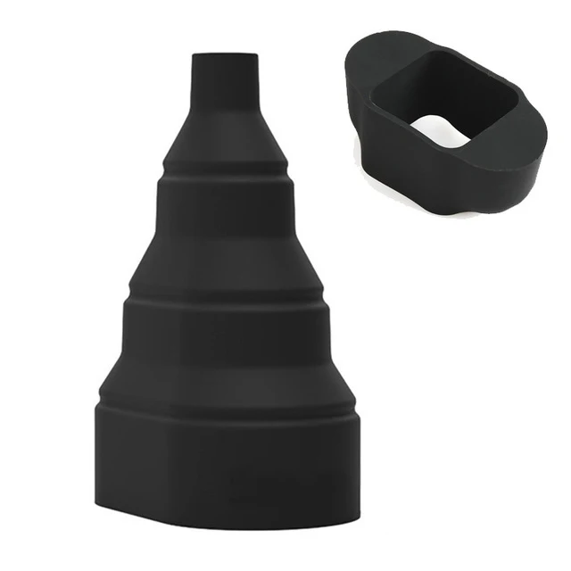 Magnetic Flexible Silicone Rubber Snoot with Base Versatile Light Control Speedlite Flash Modifier Compatible for Magmod