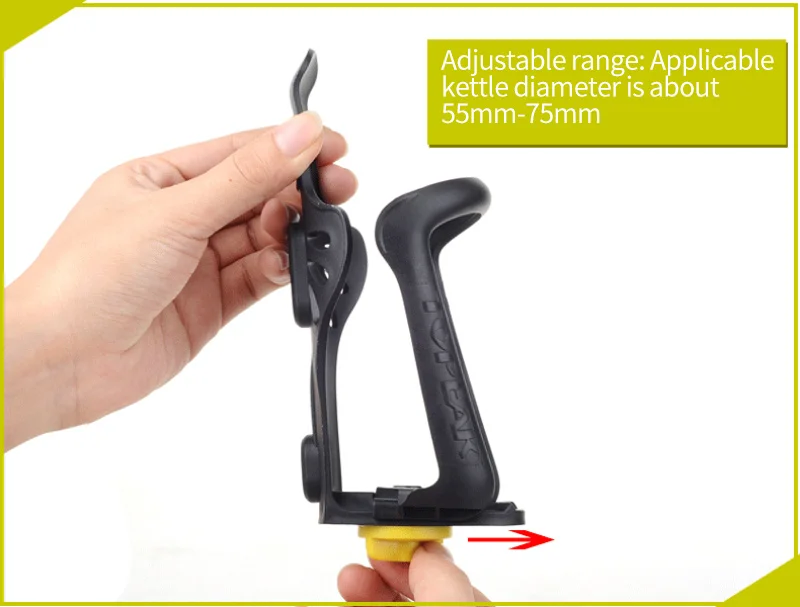 Description Picture 6 of itemAdjustable Bicycle Bottle Holder Mount MTB Bike Water Bottle Cages Cycling Drink Cup Flask Holder Mountain Road Bike Accessories