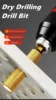 6/8/10/12/14/16mm Hexagonal Shank Core Drill Bit Brazed Diamond Dry Drilling Ceramic Granite Marble Ston Tile Masonry Hole Saw