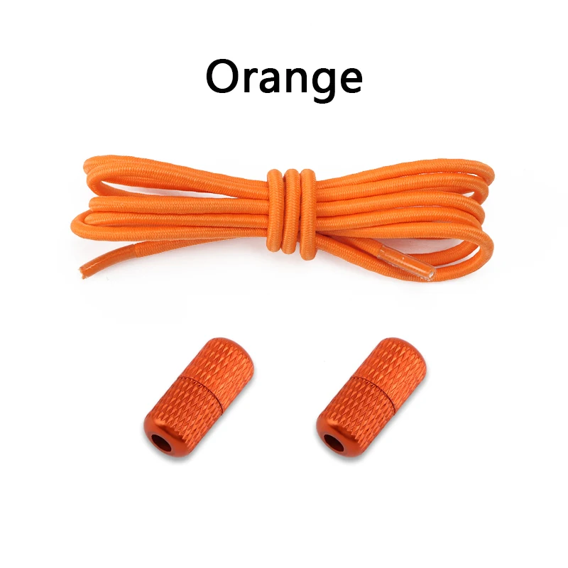 No-Tie Elastic Round Shoelaces for Sneakers - Quick and Easy Rubber Bands for Kids and Adults