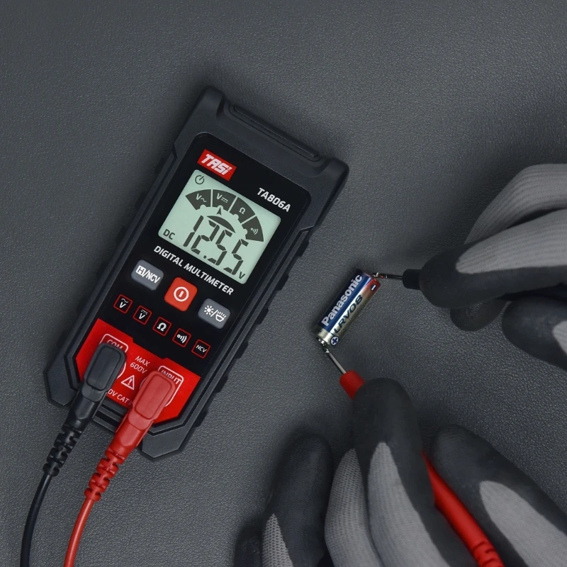 Accurate Electrical Testing Compact ABS Multimeter with Auto Recognition TA806A Multimeter Durable for Home & Office Use