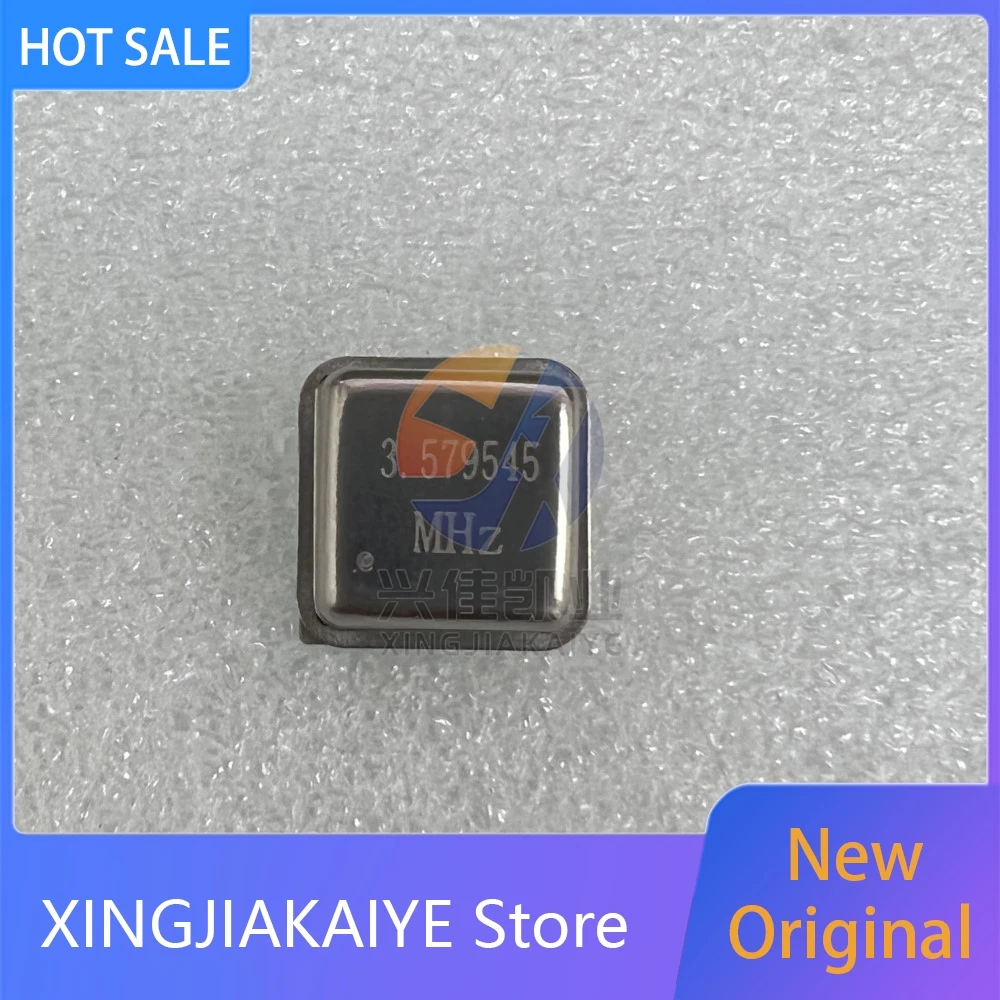 5PCS 3.579545M 3.579545MHZ Half size 3.3v 5v CRYSTAL OSCILLATOR OSC DIP-4 3.579545