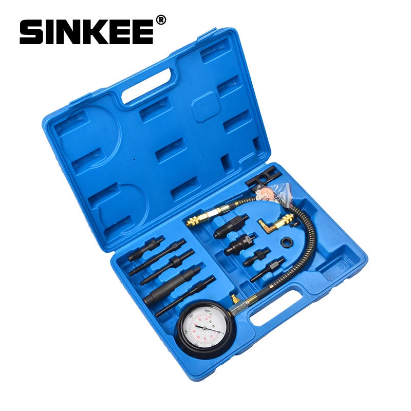 

12Pc Diesel Engine Compression Test Tool Kit Direct Indirect Injection Tester