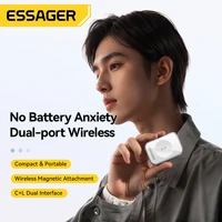 Essager Wireless Charger for IWatch 9 8 SE 7 Protable Charger Charging Dock Station For Apple Watch Type C Lighting Watch Charge - Image 2