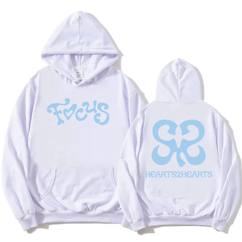Hearts2Hearts h2h FOCUS フーディー パーカー hoodi Hearts2Hearts ハトゥハ フーディー HOODIE FOCUS md - メルカリ