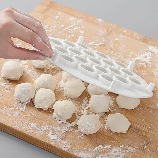 19 Holes Dumpling Maker Dough Press Ravioli Making Mould Mold DIY Pasta Form Hot Kitchen Accessories - Image 3