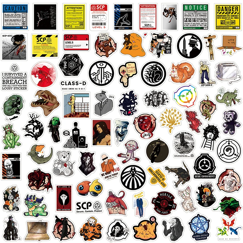 AmiAmi [Character & Hobby Shop]  SCP Foundation Outdoor Sticker