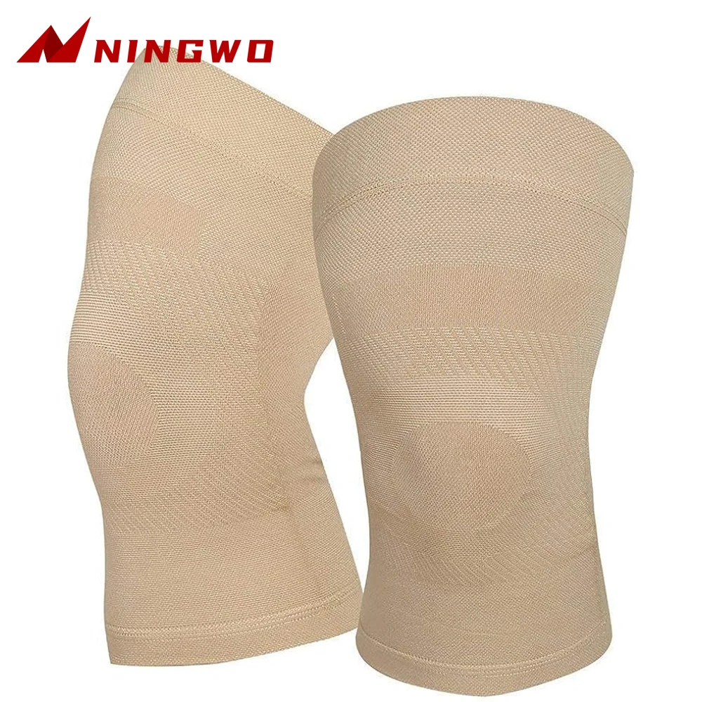 1 Pair Knee Compression Sleeves Strong Support Knee Brace Unisex Knee Support Meniscus Tear Arthritis Pain Relief knee support sleeve knee support knee brace knee wraps