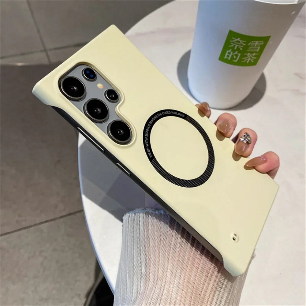 Luxury Frameless Matte Case - Thin PC Back Cover