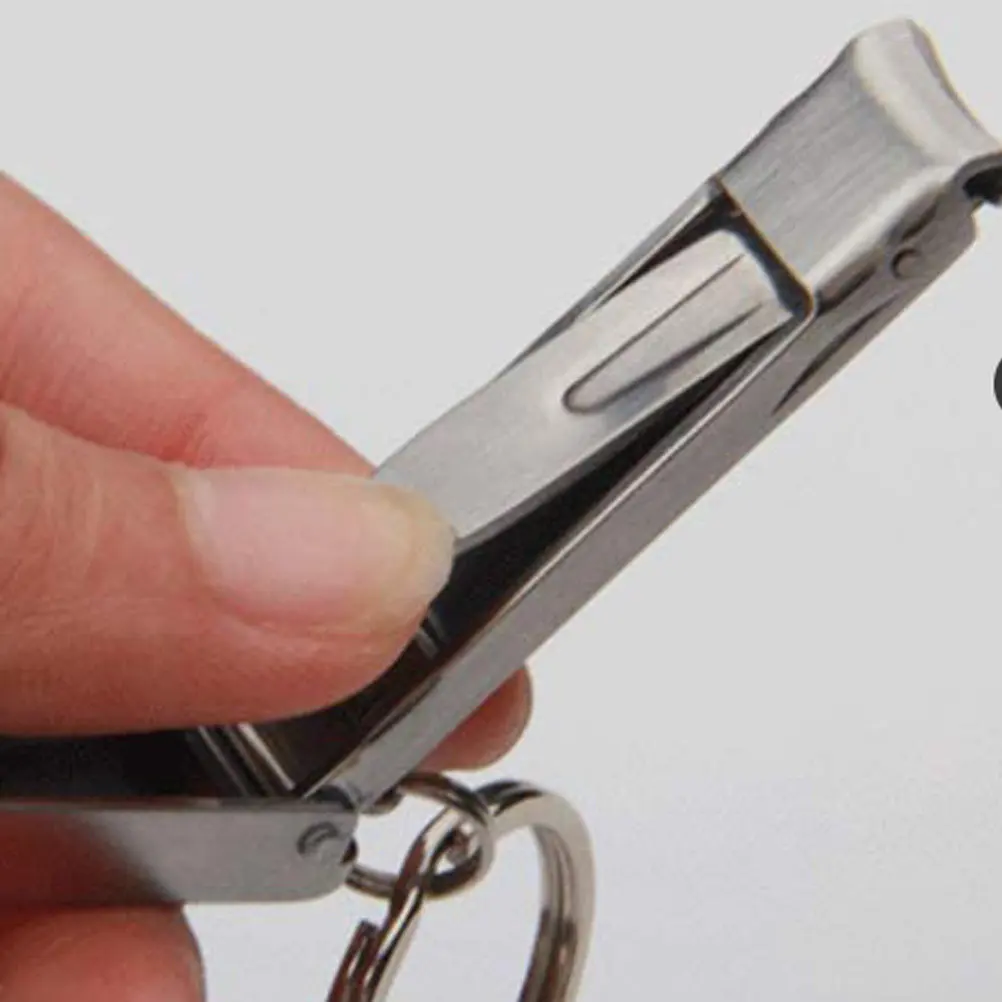 1 세트 코 헤어 트리머 세트 스테인레스 스틸 네일 커터 휴대용 소형 안전 무통 코 귀 헤어 그루밍 도구 세척 가능