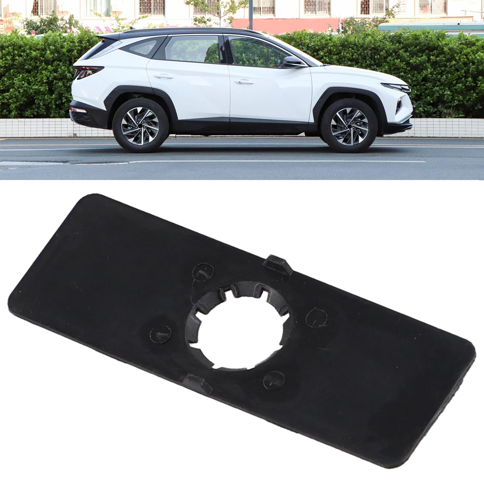 2pcs Dust Proof Cover For Hyundai Tucson 2005 Interior Parts Shift Lever Dust Proof Cover For Hyundai Tucson 200
